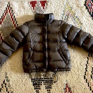 The North Face cropped puffer down fill!